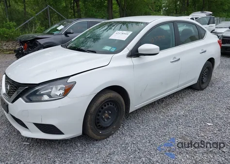 2018 Nissan Sentra S from USA, damaged, VIN 3N1AB7AP3JY245355